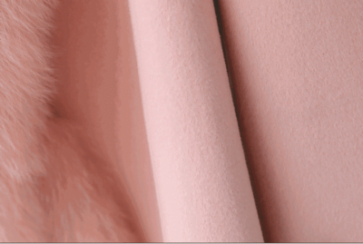 New Lady Cloak Fox Fur Coat: Women's Tweed Cashmere Coat Mid-length Young - Image 11