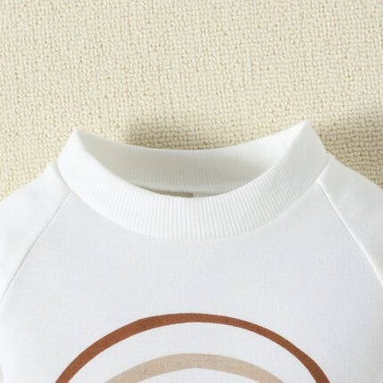 Baby onesies, spring and autumn cotton newborns, clothes, male and female baby long-sleeved climbing clothes, spring clothes, outgoing clothes - Image 6