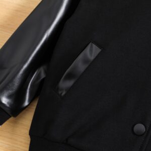 Boys' Jackets Baseball Uniforms, Leather Jackets, Boys' Clothing - Image 6