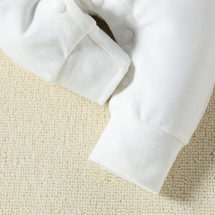 Baby onesies, spring and autumn cotton newborns, clothes, male and female baby long-sleeved climbing clothes, spring clothes, outgoing clothes - Image 3