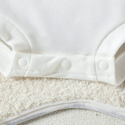 Foreign trade baby spring and summer clothes new children's clothing baby one-piece baby rainbow letter crawling clothes cross-border - Image 5