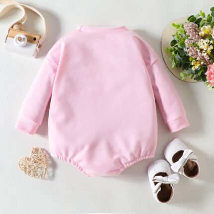 Cross-border new baby clothes, onesies, newborn children's clothes, baby clothes, climbing clothes, cotton pajamas, foreign trade - Image 3