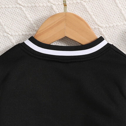 Cross-border children's clothing  new children's version long-sleeved letter print cardigan top girls' coat - Image 7