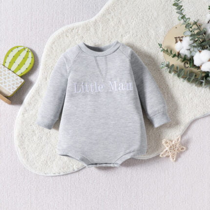Baby clothes new  clothes long-sleeved onesies, climbing clothes baby clothes - Image 3