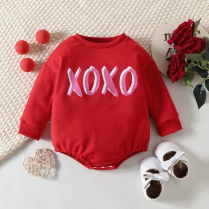 children's clothing 0-18M summer new baby cotton long-sleeved triangle crawling clothes baby bag