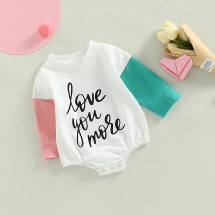 infant bag fart clothes long sleeve cotton triangle clothes crawling clothes newborn - Image 3