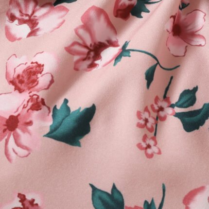 Children's summer cotton kids t-shirt two-piece set girls short sleeve top baby print shorts set - Image 7