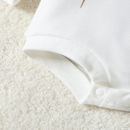 Foreign trade baby spring and summer clothes new children's clothing baby one-piece baby rainbow letter crawling clothes cross-border - Image 6