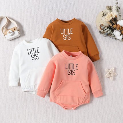 Baby clothes baby boy summer air conditioner long sleeve onesie out clothes newborn crawl clothes