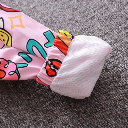 children's jacket new children's full print cartoon unicorn jacket girl jacket cardigan windproof - Image 13