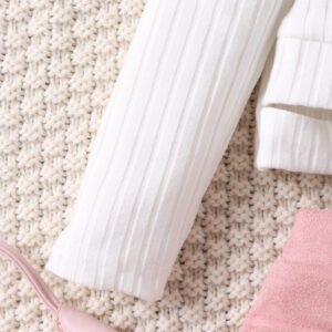 Children's clothing version of winter small fragrance style knitting cross design long sleeves tweed short skirt hat tide fan girl suit - Image 5