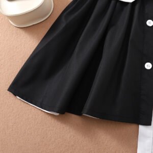 New popular girls' spliced dresses - Image 5
