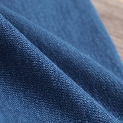 Cross-border Infant Girls Sling Activity Buckle + Trousers Washed Denim Two-piece Set - Image 9