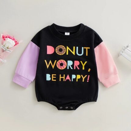 Cross-border baby onesies, cotton clothes, baby autumn clothes, crawling clothes, baby pajamas, newborn clothes - Image 2