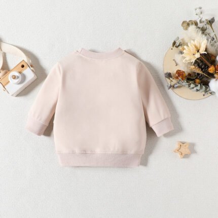 Spot boys' clothes, new fashion plaid sweatshirts, long sleeved round neck undershirts, children's clothes, foreign trade - Image 3