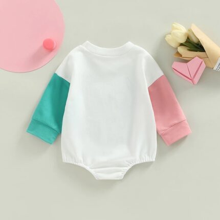 infant bag fart clothes long sleeve cotton triangle clothes crawling clothes newborn - Image 4