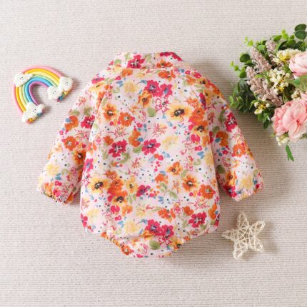 Baby onesies, crawling clothes, printed Harbin clothes, Harbin clothes, long sleeved baby newborn clothes, cross-border - Image 3