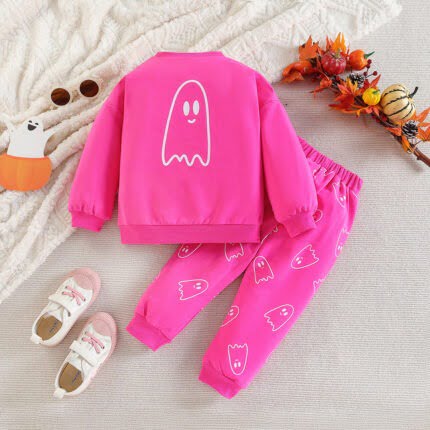 Children's Autumn Clothing Sweatshirt Sports Trousers - Image 3