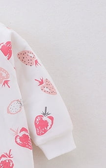 Newborn clothes autumn and winter class A cotton baby clothes warm one-piece printed cotton one-piece clothes baby clothes - Image 3
