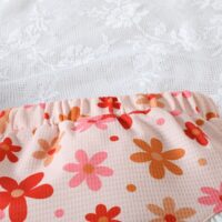 Baby Girl Clothing Flower Overall Dress Set - Image 6