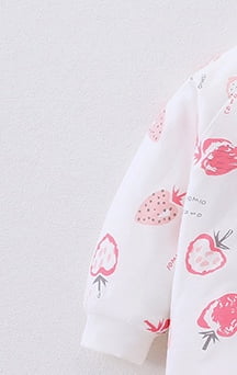 Newborn clothes autumn and winter class A cotton baby clothes warm one-piece printed cotton one-piece clothes baby clothes - Image 7