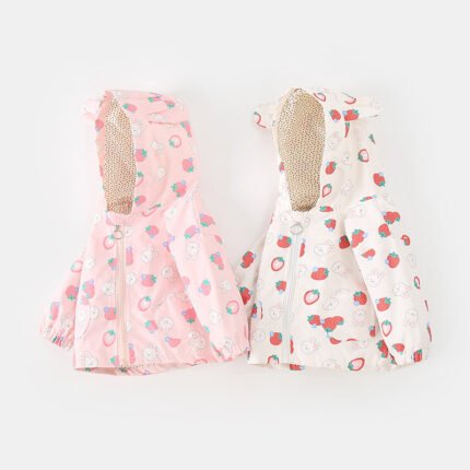 Girls' Jacket New Jacket  Baby Girl Jacket Kids Hooded Jacket - Image 3