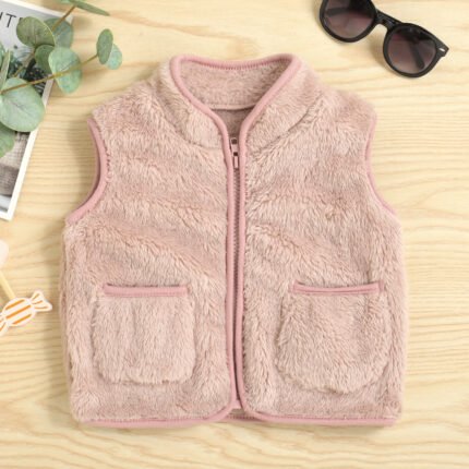 Children's clothing new boys/girls wool vest - Image 2