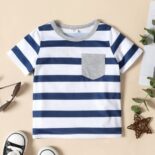 Toddler Boy Print Casual Short-sleeve Tee