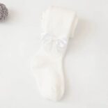 Baby / Toddler Bowknot Solid Tights