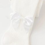Baby / Toddler Bowknot Solid Tights - Image 3