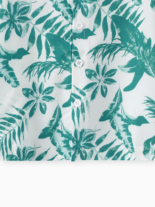 2pcs Kid Boy Casual Regular Fit Tropical Plants And Floral Lapel Top And Pants Set - Image 4
