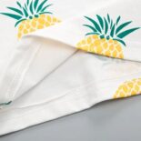 Pineapple Print Short-sleeve Tee And Shorts Set - Image 4