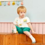 Pineapple Print Short-sleeve Tee And Shorts Set - Image 7