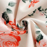 3pcs baby girl floral print short sleeve  ruffle dress textured tank top with headband  set - Image 3