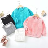 Spring Autumn Kids Boys Sweatshirts Creative Design Long Sleeve Girls Pullover Toddler - Image 4