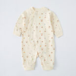 Boys and girls baby long-sleeved spring and autumn pure cotton romper newborn crawling clothes autumn clothes bottoming underwear pajamas baby jumpsuit