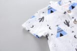 Children's clothing summer new children's clothing summer clothing boys baby infant children's suit short-sleeved suit two-piece suit trendy - Image 5
