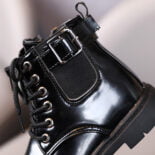 Girls boots new single boots children's boots autumn and winter casual short boots - Image 4
