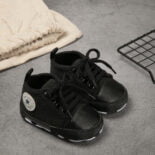 Classic canvas men's and women's baby shoes soft sole toddler shoes baby shoes - Image 4
