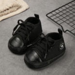 Classic canvas men's and women's baby shoes soft sole toddler shoes baby shoes - Image 5