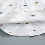 Summer new boys short-sleeved denim shorts suits fashionable thin breathable boys shirt two-piece suits - Image 9