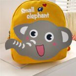 Children's bags 1-3-5 years old boys canvas backpack cartoon cute girls backpack baby school bag - Image 5