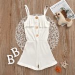 summer new striped cloth jumpsuit suit - Image 2
