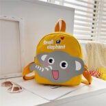 Children's bags 1-3-5 years old boys canvas backpack cartoon cute girls backpack baby school bag - Image 6