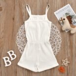 summer new striped cloth jumpsuit suit - Image 4