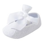 Baby shoes bow elastic band baby girl shoes soft bottom non-slip breathable toddler shoes - Image 5