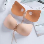 Silicone bra goddess nipple invisible bra silicone plus size breast stickers seamless