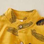 Children's clothing summer new children's clothing summer clothing boys baby infant children's suit short-sleeved suit two-piece suit trendy - Image 4