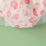 Baby Romper Sleeveless with a cheerful design that is perfect for summer. - Image 3