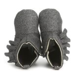 New Spring & Autumn 0-1 Years Old Shiny Lace Cotton Single Boots Soft Sole Baby Warm Toddler Shoes Party Shoes - Image 4